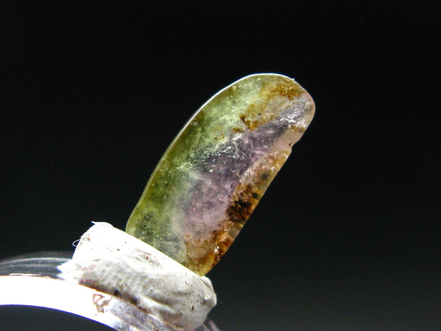 Rare Watermelon Tourmaline Crystal Slice From Brazil - 3.05 Carats