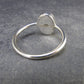 Rare Black Opal Sterling Silver Ring from Australia - Size 7.25 - 2.08 Grams