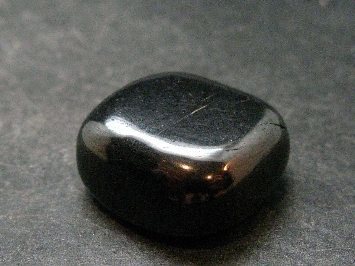 Elite Shungite Tumbled Piece from Russia - 0.9" - 10.16 Grams