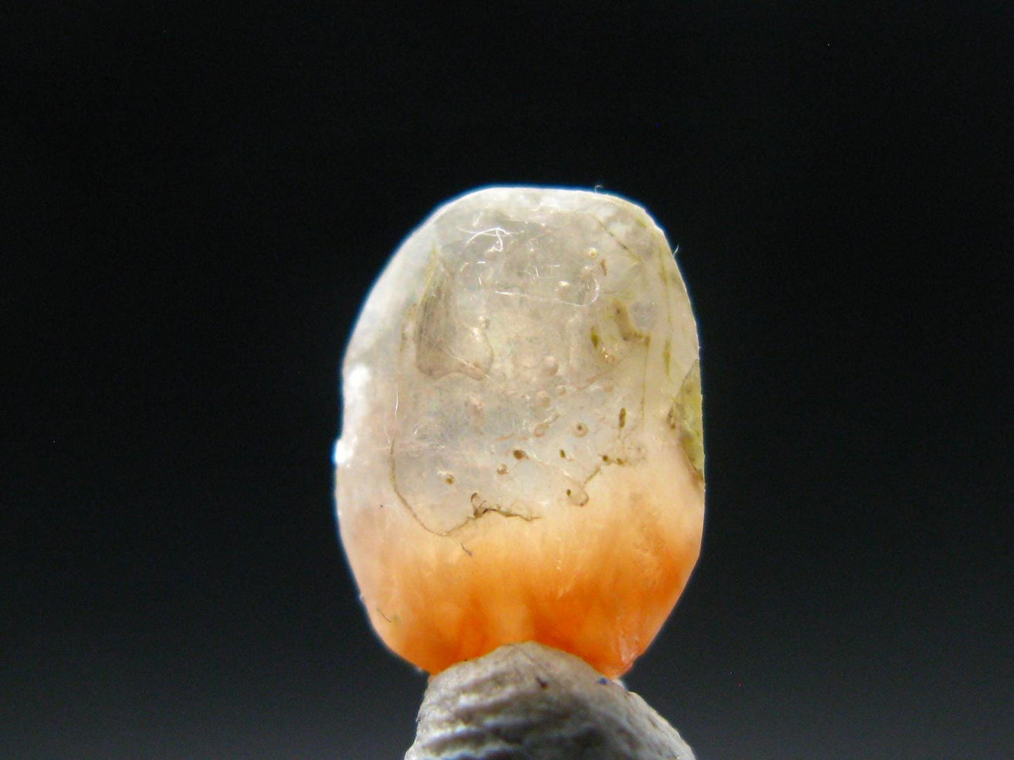 Rare Gem Heulandite Cut Stone from India - 0.82 Carats