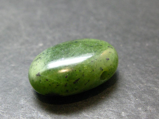 Nephrite Jade 1.1" Pendant From Canada (Metal Free) - 9.50 Grams