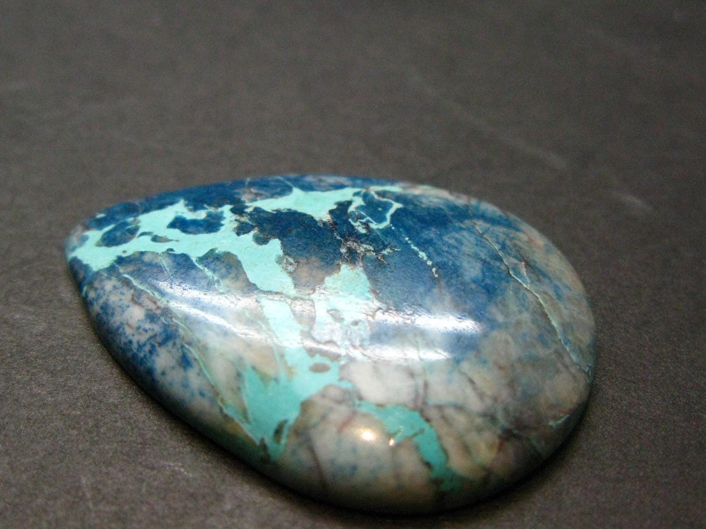 Shattuckite Cabochon from Namibia - 1.2" - 5.07 Grams