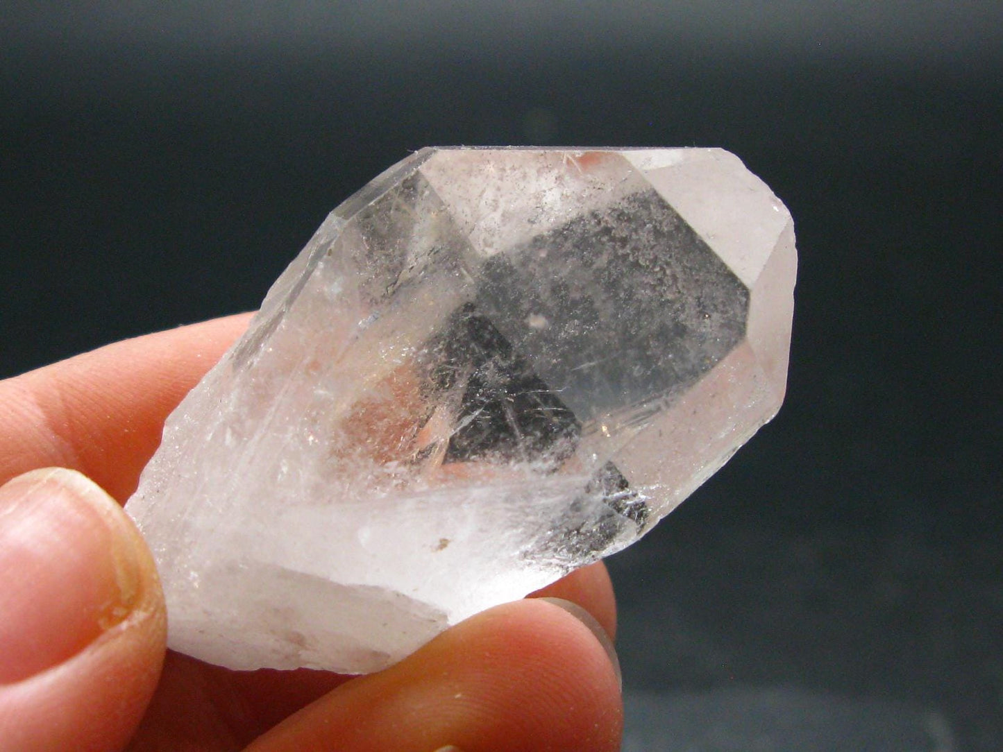 Record Keeper Lemurian Seed Quartz Crystal From Brazil - 1.7"