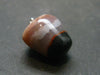 Agate Shiva Eye Silver Pendant from India - 0.8" - 4.27 Grams