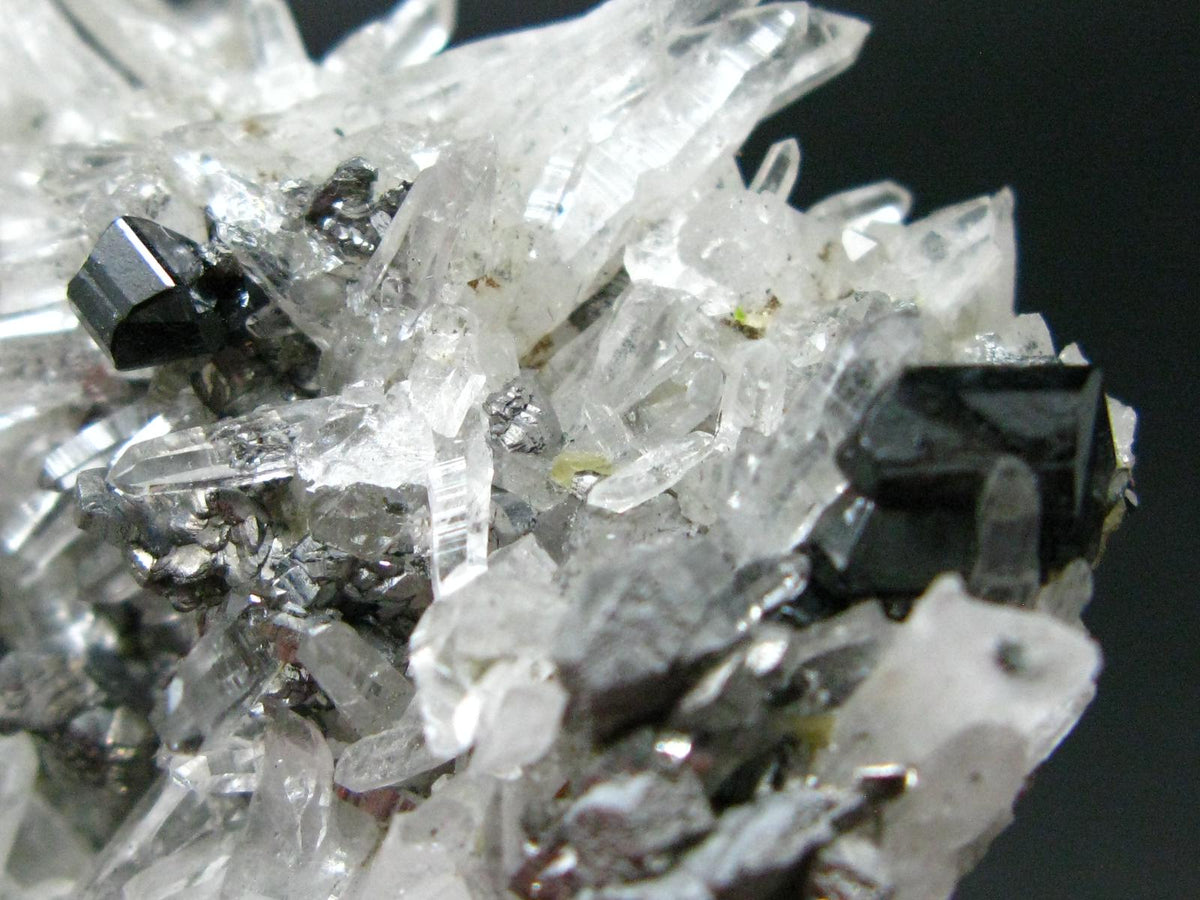 Cassiterite & Quartz Cluster From Bolivia - 3.6" - 171.41 Grams