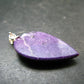 Rare Silver Stichtite Pendant from Australia - 1.3"