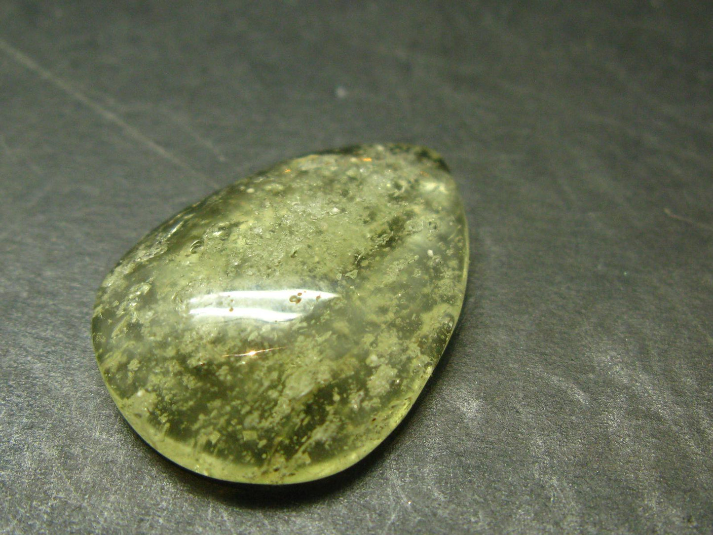 Nice Gem Libyan Tektite Cabochon From Libya - 4.70 Grams