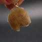 Rare Herderite Crystal Silver Pendant from Brazil - 1.1" - 5.2 Grams