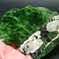Chrome Diopside Polished Slice From Russia - 2.0" - 84.80 Grams