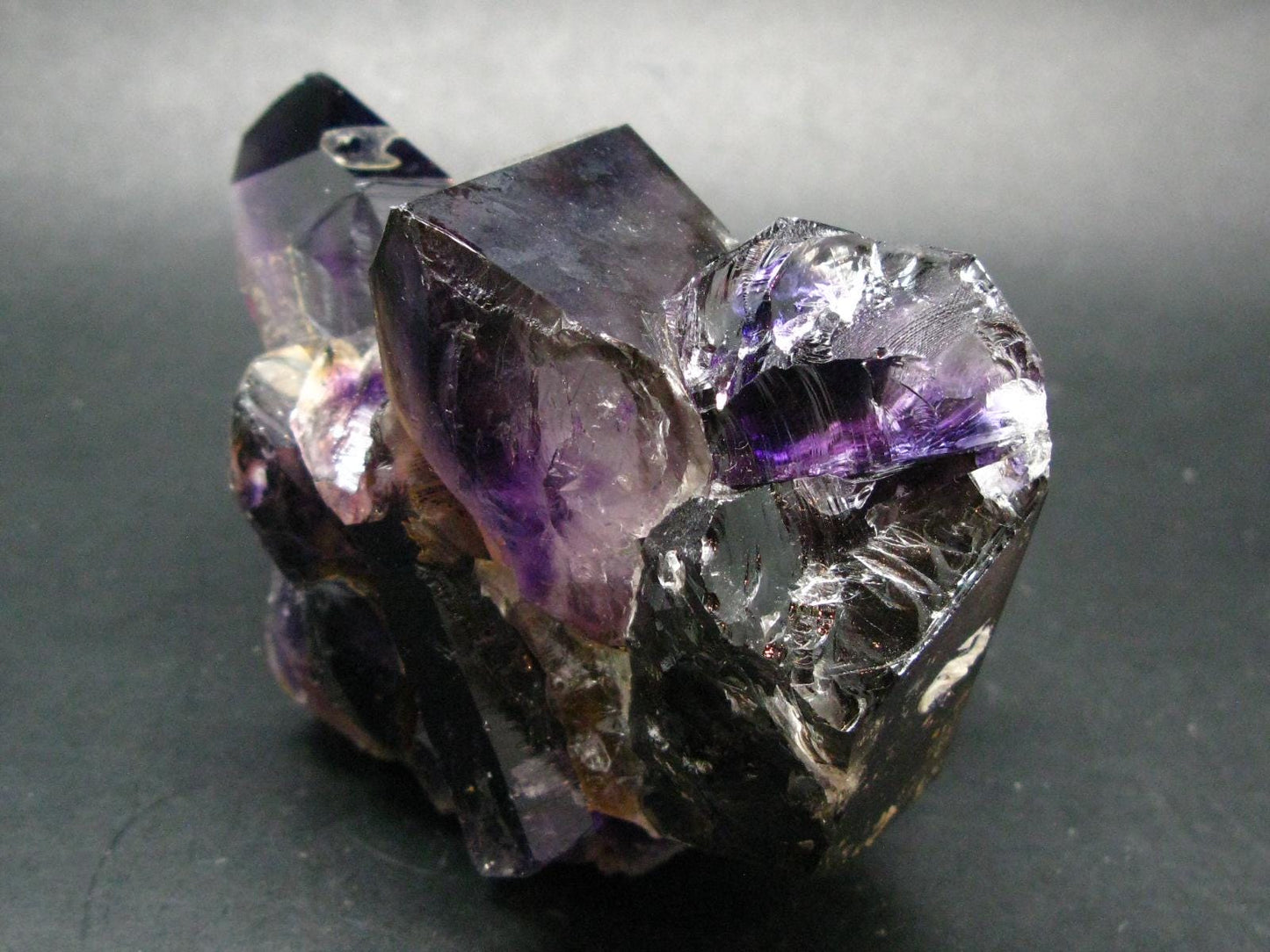Stunning Brandenberg Brandberg Amethyst Quartz Cluster From Namibia - 4.7"