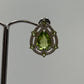 Pear-Cut Peridot Earrings | Sterling Silver August Birthstone Jewelry
