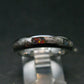 Muonionalusta Meteorite & Opal Steel Ring - 4.60 Grams - Size 7