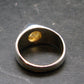 Fabulous Untreated Faceted Gem Imperial Topaz 925 Silver Ring from Brazil - Size 6.25 - 6.30 Grams