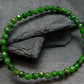 Chrome Diopside Genuine Bracelet ~ 7 Inches ~ 5mm Facetted Beads