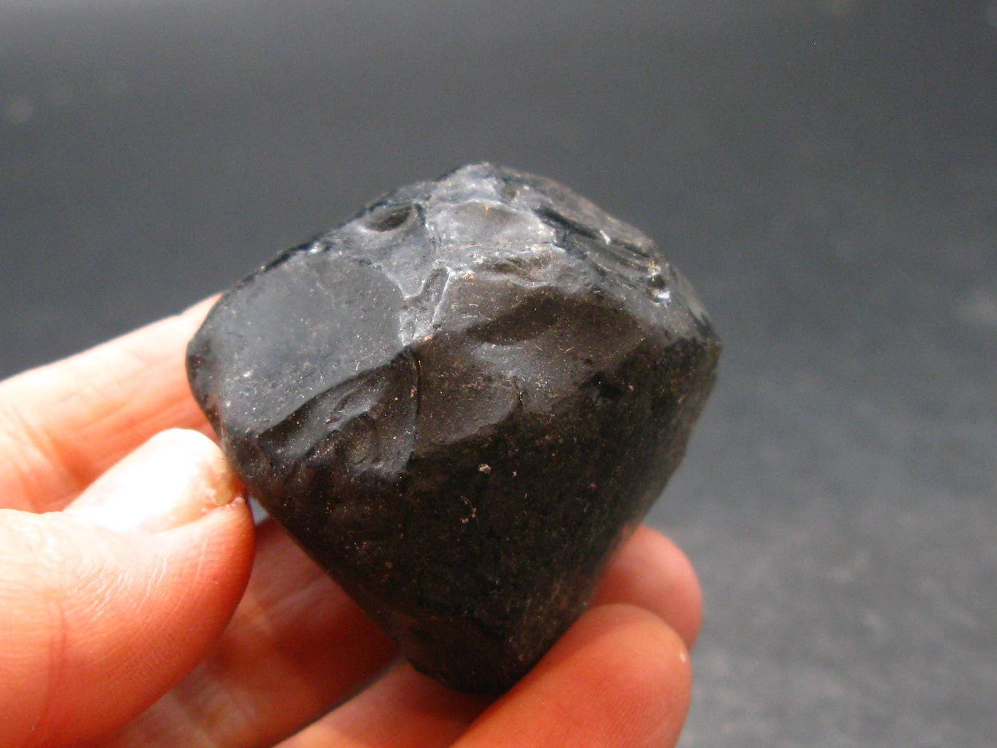 Apache Tear Obsidian Crystal From Mexico - 1.4" - 42.13 Grams