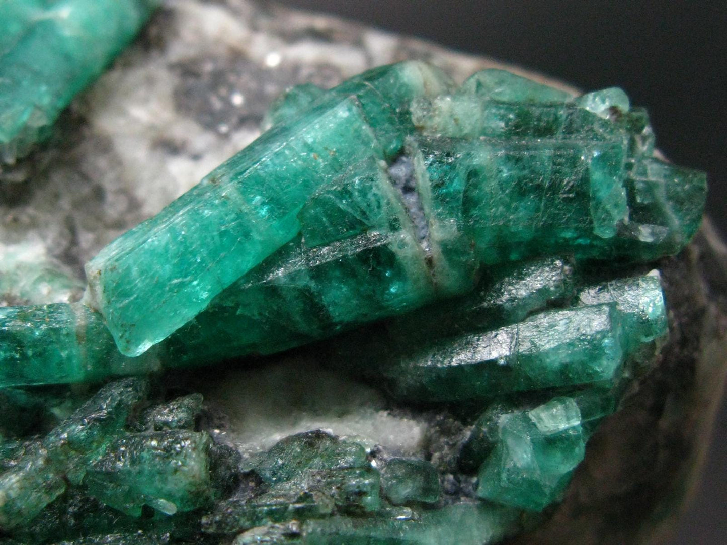 Museum Emerald Beryl Cluster From Russia - 3.1" - 260 Grams