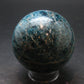 Large neon blue Apatite sphere from Madagascar- 365.94 - 2.3"
