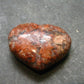 Natural Rosophia Feldspar Heart From Rocky Mountains - 1.1" - 18.24 Grams