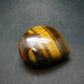Tiger Eye Heart From Brazil - 2.0"