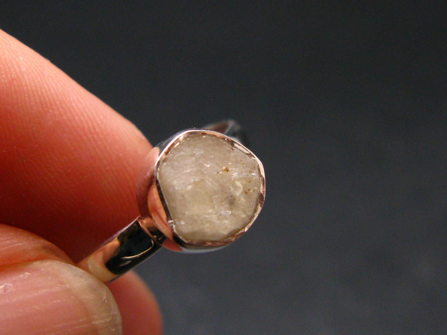 Phenakite Phenacite Sterling Silver Size 7 Ring from Russia - 1.96 Grams