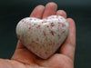 Large Cinnabar in Quartz Heart from Peru - 72.70 Grams - 1.9"