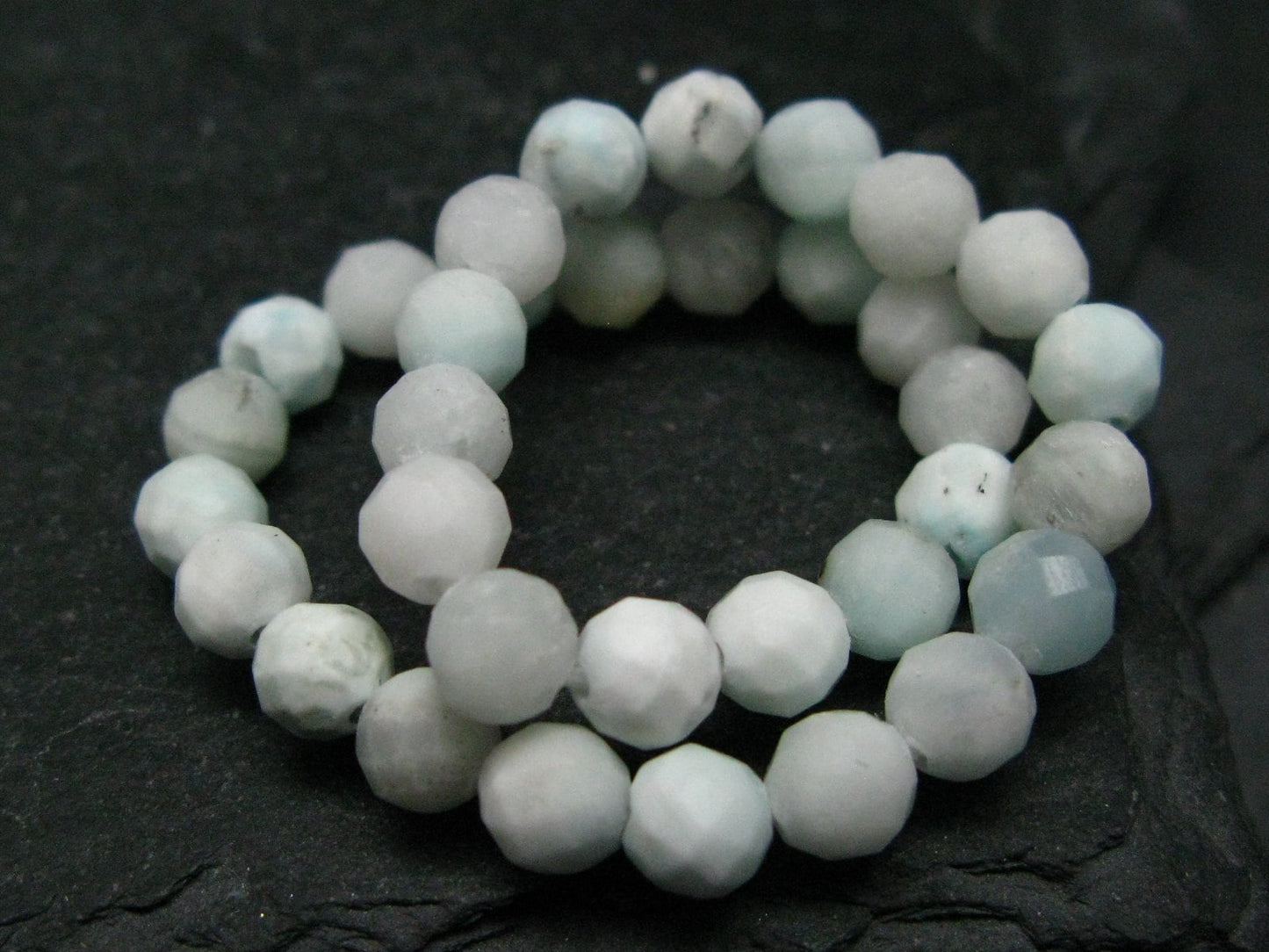 Hemimorphite Genuine Bracelet ~ 7 Inches ~ 5mm Facetted Beads