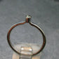Genuine Alexandrite Gem Silver Ring From Russia - Size 7 - 1.45 Grams