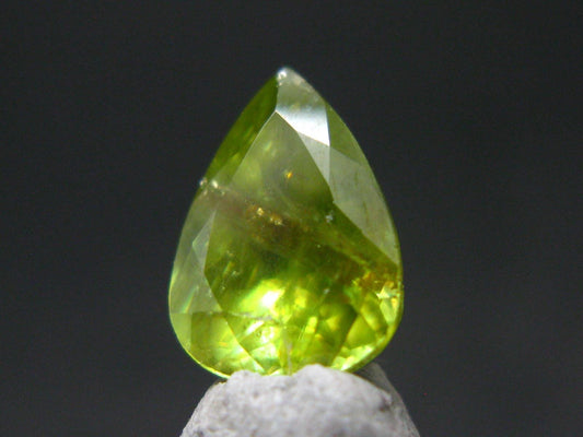 Rare Titanite Sphene Gem Cut Stone From Brazil - 2.42 Carats