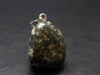 Rare Stonehenge Bluestone SS Pendant From Wales UK - 1.3" - 14.67 Grams