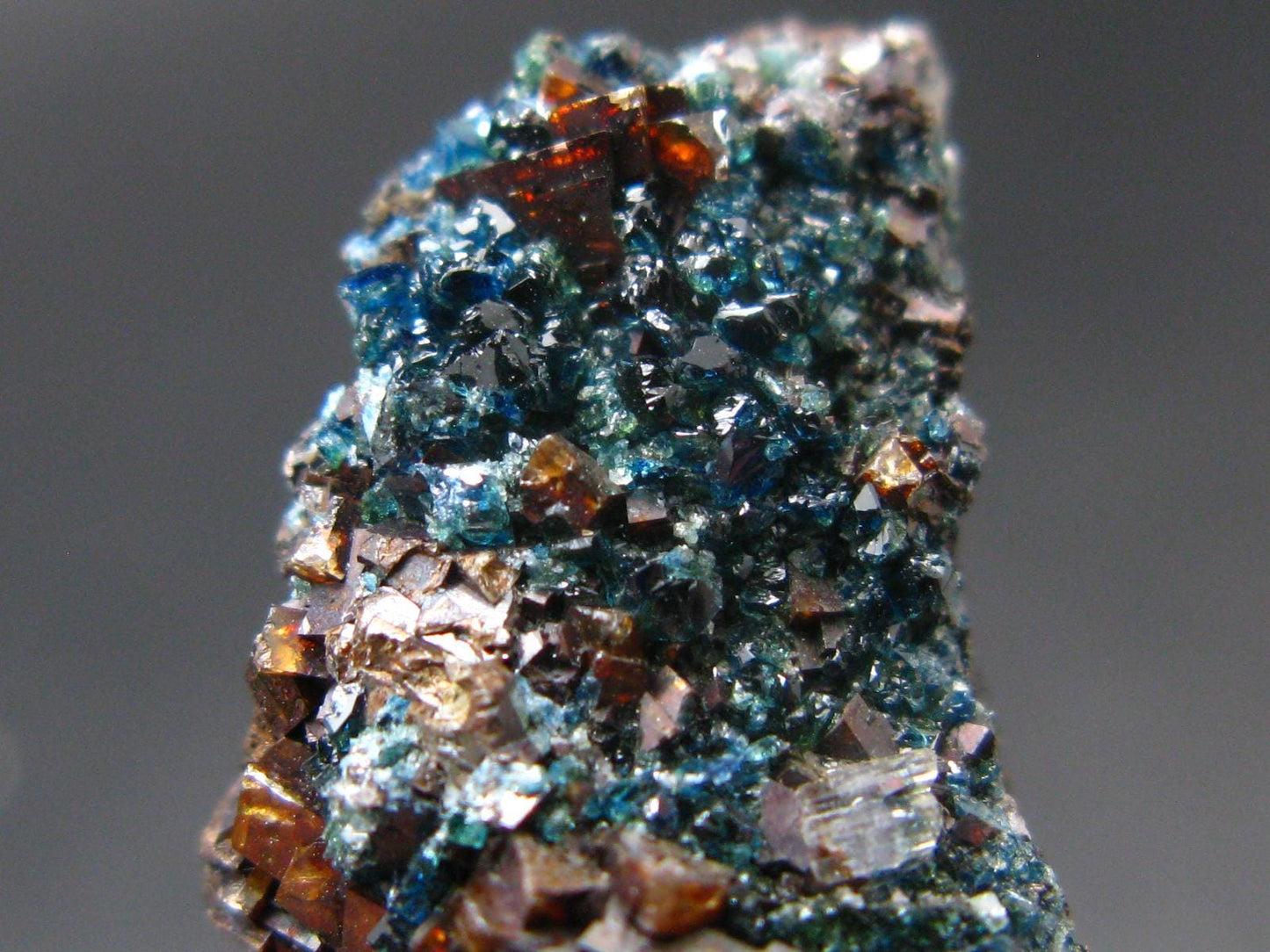 Lazulite & Siderite Cluster From Canada - 1.6" - 8.26 Grams