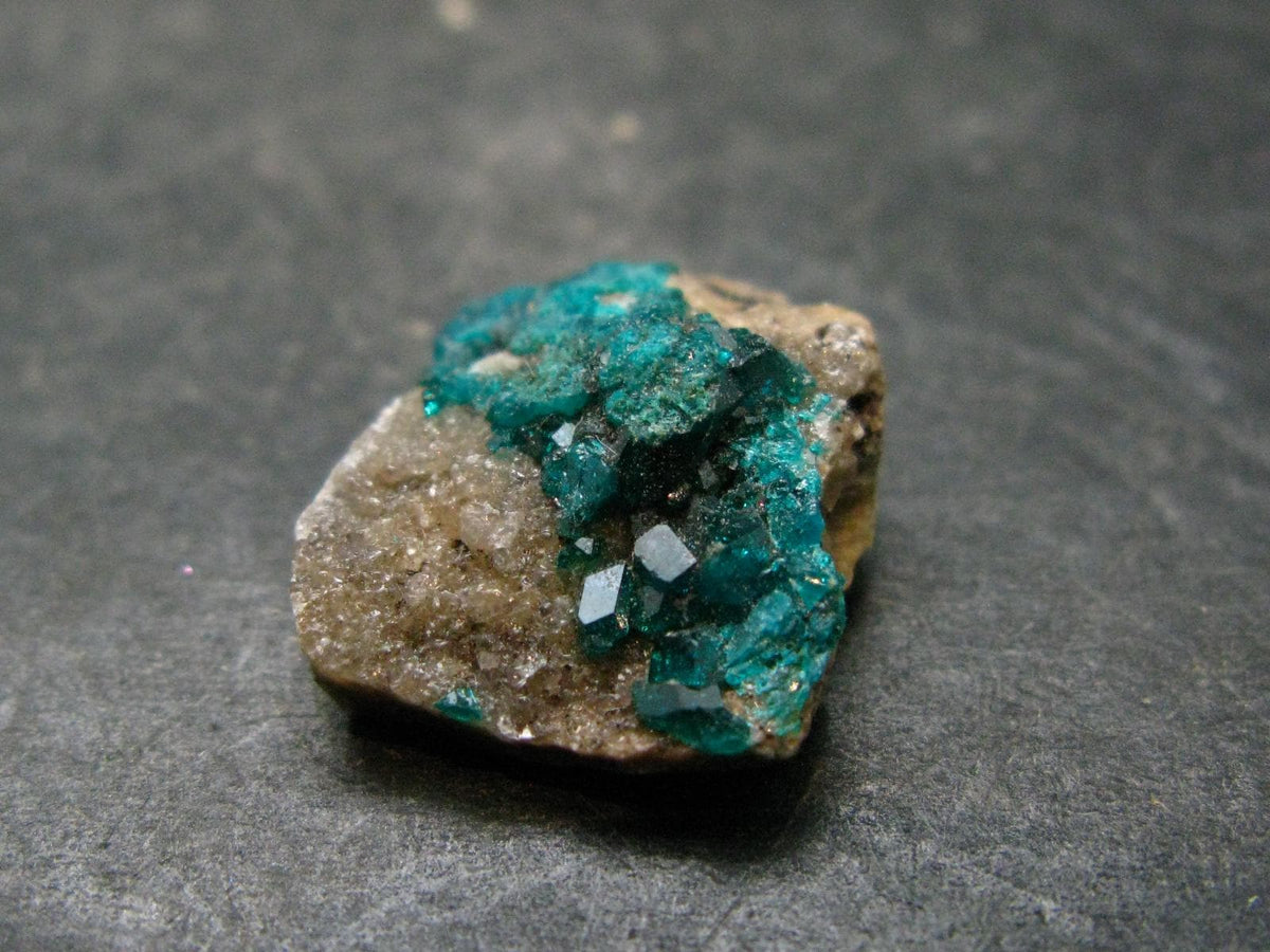 Very Nice Dioptase Cluster from Congo - 0.7" - 2.73 Grams