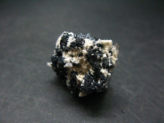 Fine Black Tourmaline Schorl Crystal From Namibia - 1.0"