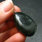 Seraphinite Clinochlore Silver Pendant From Russia - 1.3''