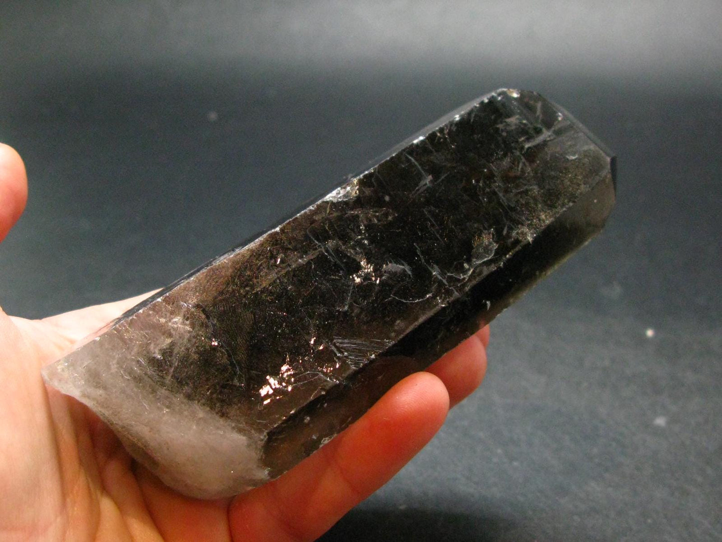 moky Quartz Crystal from Brazil - 4.4" - 269.46 Grams