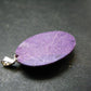 Rare Silver Stichtite Pendant from Australia - 1.3"