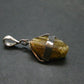 Nice Rare Terminated Epidote Crystal Silver Pendant From Peru - 1.3" - 3.30 Grams