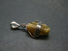 Nice Rare Terminated Epidote Crystal Silver Pendant From Peru - 1.3" - 3.30 Grams