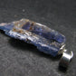 Rare Gem Jeremejevite Silver Pendant From Namibia - 1.1" - 0.92 Grams