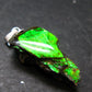 Ammolite Amolite Silver Pendant From Alberta Canada - 1.3" - 2.90 Grams