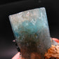 Big Aquamarine & Black Tourmaline Crystal From Erongo Namibia - 3.3"