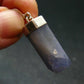 Rare Raw Hackmanite Silver Pendant from Afghanistan - 1.4" - 4.55 Grams