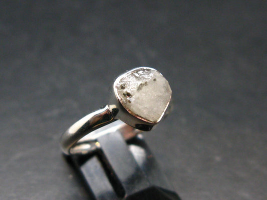 10.40 Carat Phenakite Phenacite Sterling Silver Size 8 Ring from Brazil