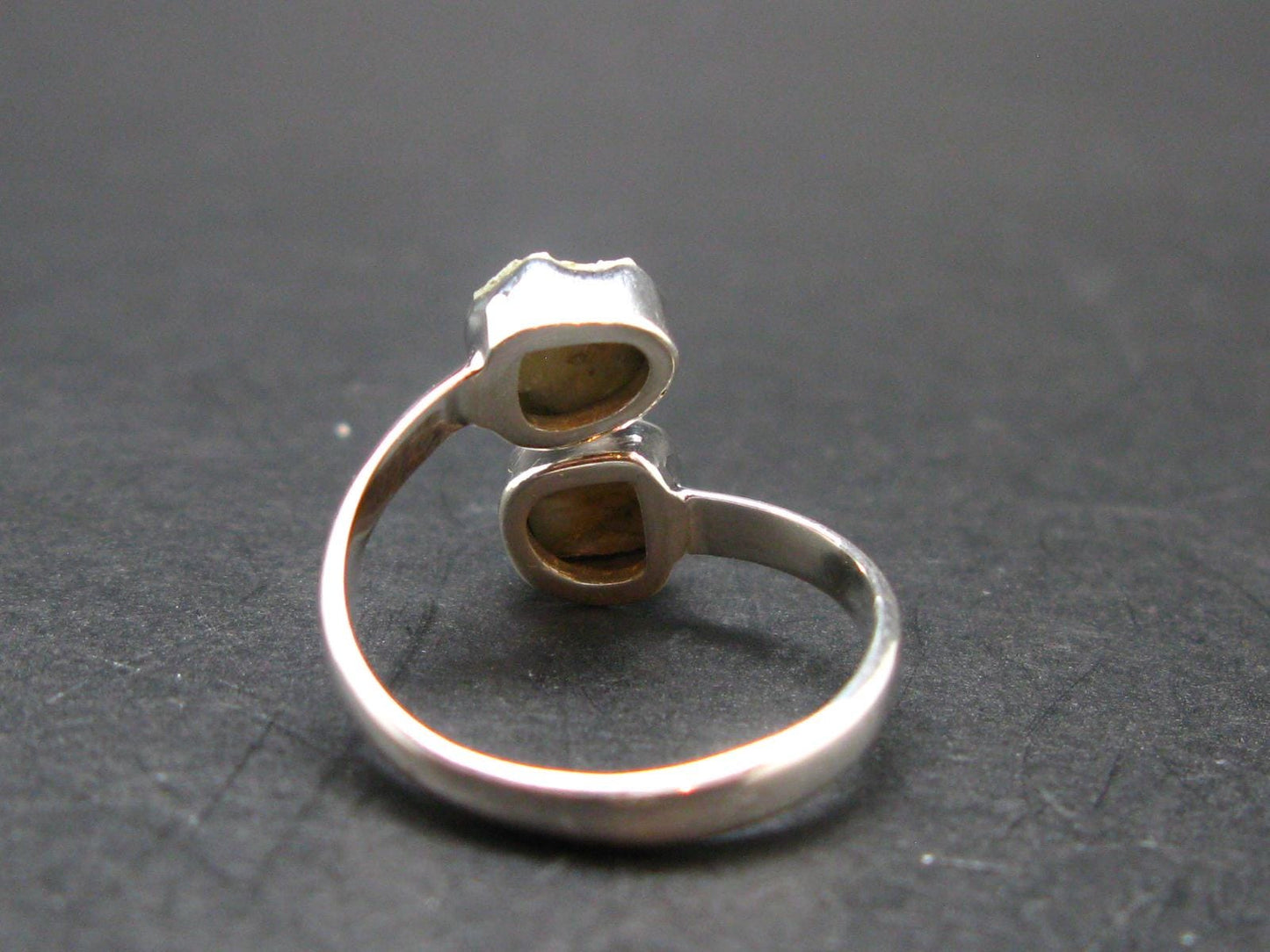 Phenakite Phenacite Crystal Silver Ring From Brazil - Size 7 - 2.19 Grams