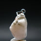 Phenakite Phenacite Tumbled Crystal Silver Pendant From Brazil - 2.53 Grams - 1.0"