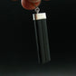 Black Tourmaline Schorl Silver Pendant From Brazil - 2.0" - 9.78 Grams