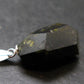 Nice Rare Terminated Epidote Crystal Silver Pendant From Peru - 1.1" - 4.96 Grams