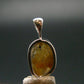Rare Herderite Crystal Silver Pendant from Brazil - 0.7" - 1.16 Grams