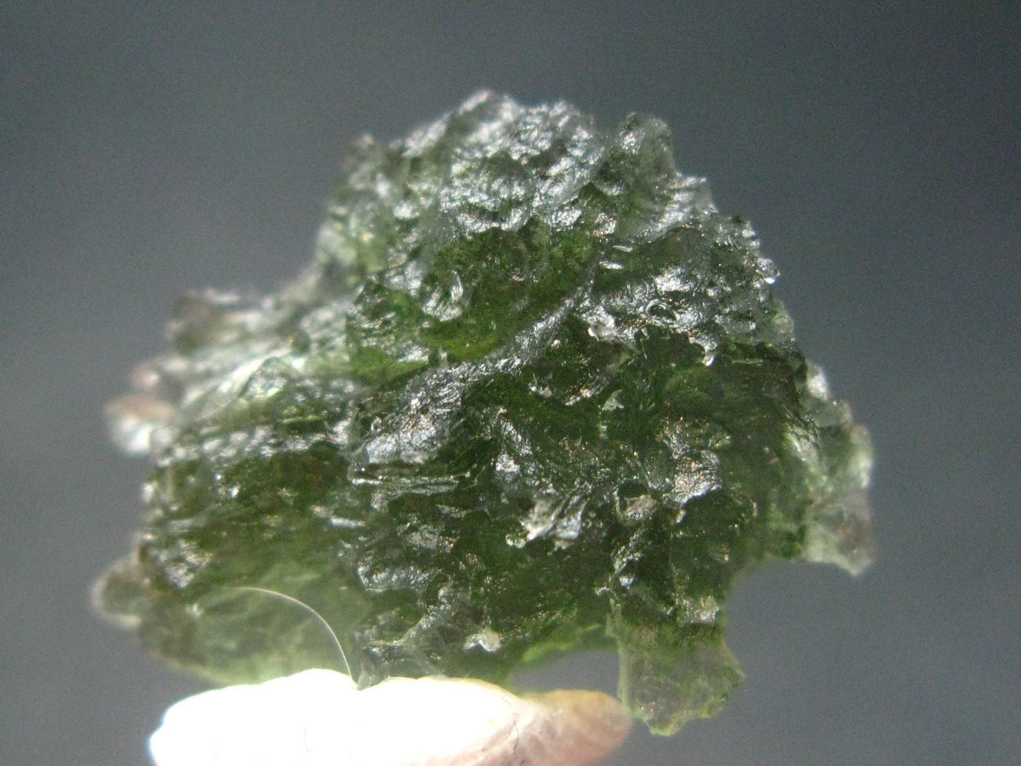 Rare Besednice Moldavite Tektite From Czech Republic - 0.9" - 11.05 Carats