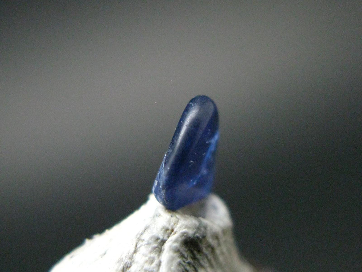 Gem Benitoite Polished Stone From California - 0.43 Carats - 6x4mm