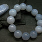 Chalcedony Genuine Bracelet ~ 7 Inches ~ 16mm Round Beads